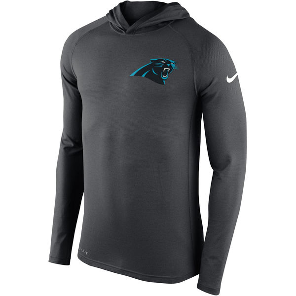 Men's Carolina Panthers Nike Charcoal Stadium Touch Hooded Performance Long Sleeve T-Shirt,We sell and wholesale Men's Carolina Panthers Nike Charcoal Stadium Touch Hooded Performance Long Sleeve T-Shirt on line form chian!